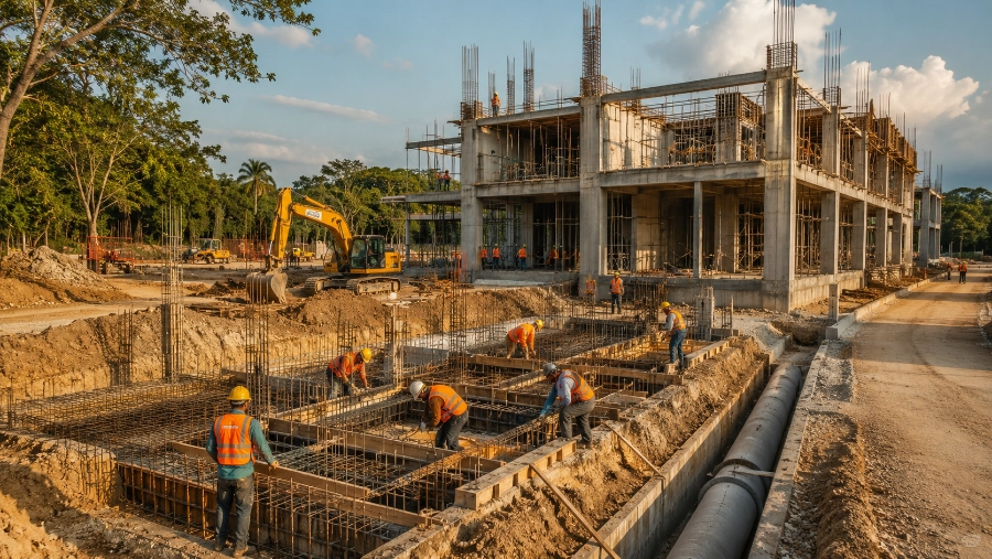 Obras de urbanización